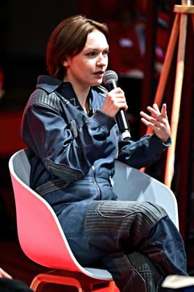 Frankfurter Buchmesse 2026. Schauspielerin Emma Nova ( Emma Drogunova ) am 11.10.2026 auf der Frankfurter Buchmesse. 20261011MWI156142