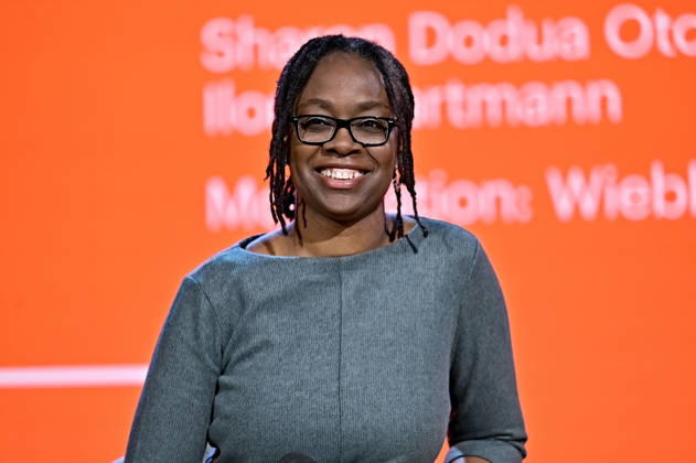 Frankfurter Buchmesse 2026. Schriftstellerin Sharon Dodua Otoo am 11.10.2026 auf der Frankfurter Buchmesse. 20261011MWI156270