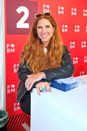 Frankfurter Buchmesse 2026. Schrifstellerin Ursula Poznanski am 11.10.2026 auf der Frankfurter Buchmesse. 20261011MWI156324