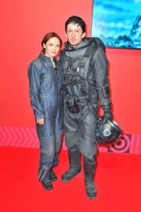 Frankfurter Buchmesse 2026. Schauspieler Maximilian Mundt und Schauspielerin Emma Nova ( Emma Drogunova ) am 11.10.2026 auf der Frankfurter Buchmesse. 20261011MWI156335