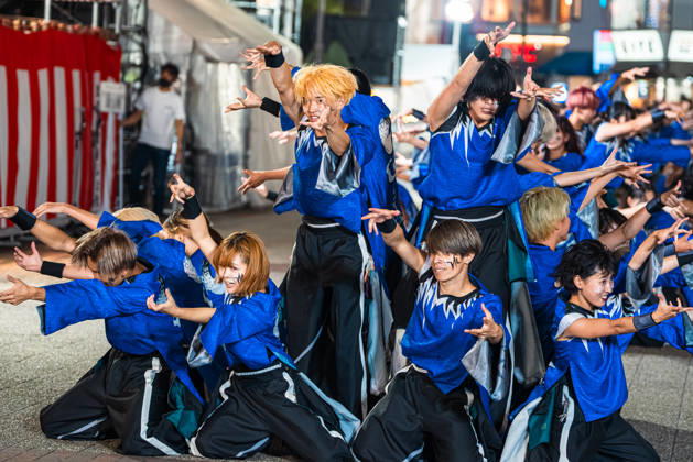 General view, October 11, 2026 - Dancers perform during the main festival of the 27th Tokyo Yosakoi Festival in Ikebukuro, Tokyo, Japan, on October 11, 2026. Held as part of Fukuro Matsuri, the annual dance festival brings together approximately 100 teams and 5,000 performers from across Japan, filling the streets with colorful costumes, synchronized choreography, and energetic yosakoi performances. aflo_355106966