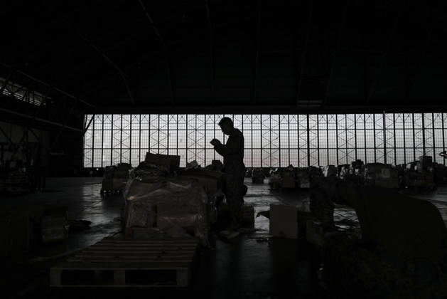 US military personnel organize humanitarian aid supplies in Panama PANAMA PACIFICO, PANAMA - OCTOBER 11: U.S. military personnel organize and sort humanitarian aid supplies at Panama Pacifico International Airport in Panama on October 11, 2026. The U.S. Southern Command is providing emergency assistance to communities affected by a 7.7-magnitude earthquake that struck Panama on Friday. Mauricio Valenzuela Anadolu Panama Pacifico Panama. Editorial use only. Please get in touch for any other usage.  Copyright: x2026xAnadoluxMauricioxValenzuelax