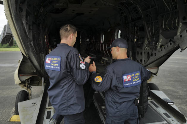 US military personnel organize humanitarian aid supplies in Panama PANAMA PACIFICO, PANAMA - OCTOBER 11: U.S. search and rescue personnel prepare for deployment to earthquake-affected areas at Panama Pacifico International Airport in Panama on October 11, 2026. American rescue teams are supporting emergency response efforts following a 7.7-magnitude earthquake that caused widespread structural damage across Panama on Friday. Mauricio Valenzuela Anadolu Panama Pacifico Panama. Editorial use only. Please get in touch for any other usage.  Copyright: x2026xAnadoluxMauricioxValenzuelax