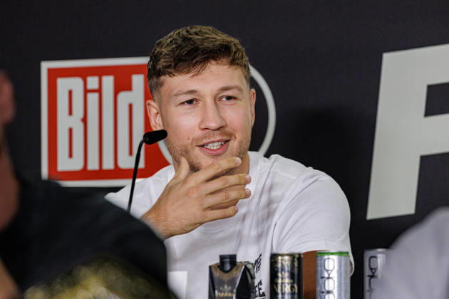 11.10.2026. Essen. Oliver Ginkel bei der Pressekonferenz zum Fame Fighting 4 Promiboxen. Essen Atlantic Hotel Nordrhein-Westfalen Deutschland