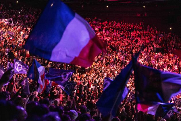 October 11, 2026, Clermont-Ferrand, Auvergne-Rho Ne-Alpes, France: CLERMONT-FERRAND, FRANCE - OCTOBER 11, 2026: Jean-Luc Melenchon, leader of the far-left party La France Insoumise (LFI) and 2027 presidential candidate, delivers a speech during a major political rally at the Zenith d Auvergne in Clermont-Ferrand, France, on October 11, 2026. Around 10,000 supporters gathered at the venue to attend the campaign event. Clermont-Ferrand France - ZUMAa252 20261011_zip_a252_012 Copyright: xDavidxAllignonx