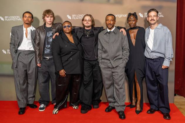 October 11, 2026, London, United Kingdom: (L-R) Sekou Diaby, Vladislav Baliuk, Joy Gharoro-Akpojotor, Ryan Dean, Ashley Walters, Sharon Duncan-Brewster and Thomas Hawkins attend the ANIMOL Screening at The 70th BFI London Film Festival at the BFI, Southbank.Cast and Guests attend the ANIMOL Screening at The 70th BFI London Film Festival, The BFI, Southbank, London London United Kingdom - ZUMAs197 20261011_aaa_s197_188 Copyright: xPhilxLewisx