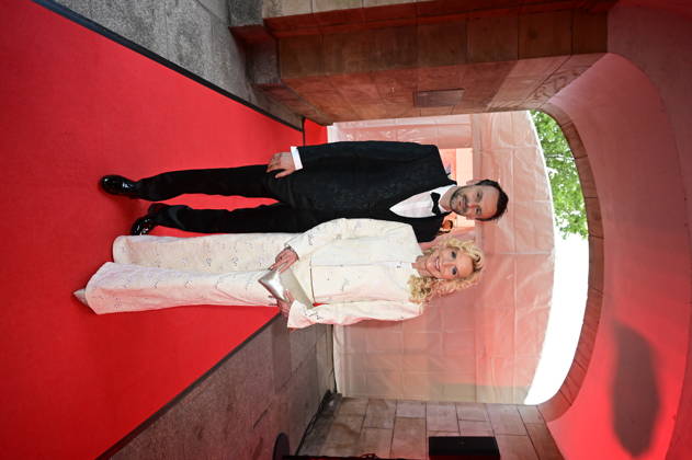 Victoria Herrmann mit Ehemann David Böthig bei der 18. Hope Gala 2026 im Schauspielhaus. Dresden, 10.10.2026 Copyright: xMatthiasxWehnertx