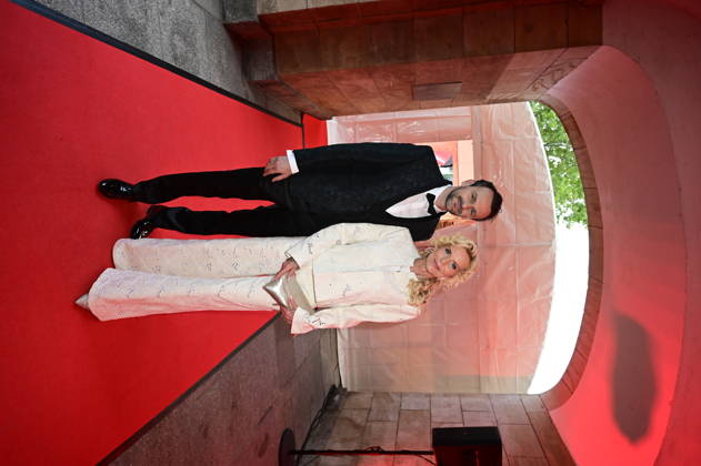 Victoria Herrmann mit Ehemann David Böthig bei der 18. Hope Gala 2026 im Schauspielhaus. Dresden, 10.10.2026 Copyright: xMatthiasxWehnertx
