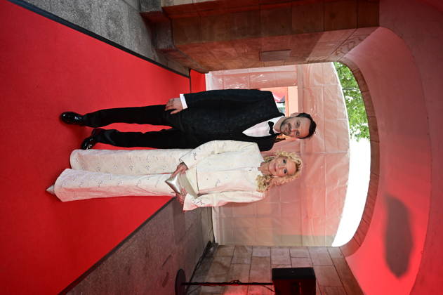 Victoria Herrmann mit Ehemann David Böthig bei der 18. Hope Gala 2026 im Schauspielhaus. Dresden, 10.10.2026 Copyright: xMatthiasxWehnertx