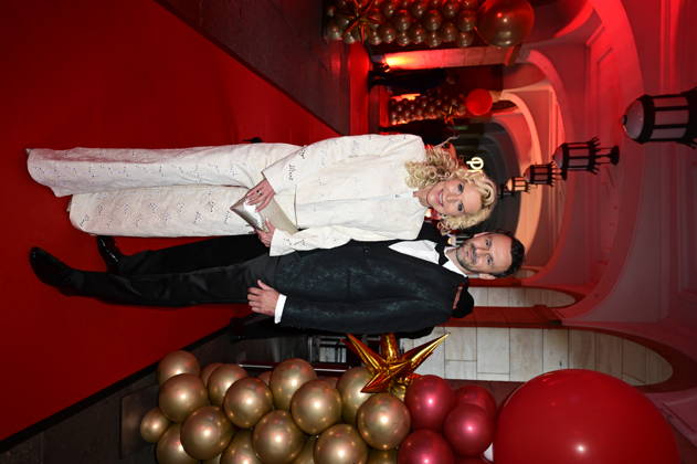 Victoria Herrmann mit Ehemann David Böthig bei der 18. Hope Gala 2026 im Schauspielhaus. Dresden, 10.10.2026 Copyright: xMatthiasxWehnertx