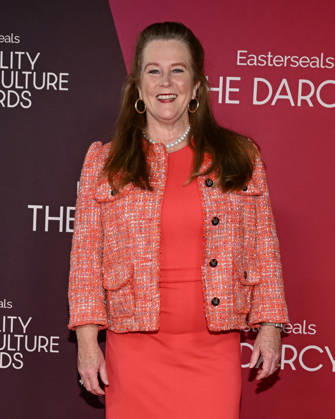 October 10, 2026, Santa Monica, California, USA: President and CEO of Easterseals KENDRA DAVENPORT attends the inaugural Easterseals Disability Arts & Culture Awards DARCYS Awards red carpet. Santa Monica USA - ZUMAb173 20261010_aap_b173_251 Copyright: xBillyxBennightx