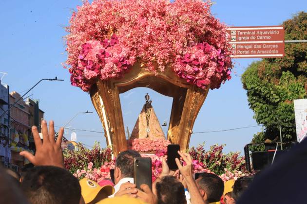 RECORD DATE NOT STATED Ciro de Nazare in Bethlehem Belem (PA), 11 10 2026 - devotion Cirio de Nazare - The Cirio de Nazare procession gathers a multitude and ends after 5 hours of sacrifice and faith from the pilgrims in Belem, this Sunday, October 11, 2026.(Foto: Igor Mota Thenews2 imago images) Ciro de Nazare in Bethlehem  Copyright: xIgorxmotax
