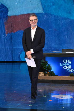 IPA89573714 - Milan, TV Show Che Tempo Che Fa - Nove. Pictured: Fabio Fazio  Copyright: xTe-Cox xComi Terenghix IPA89573714