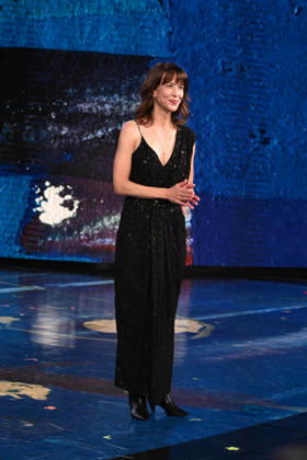 IPA89573741 - Milan, TV Show Che Tempo Che Fa - Nove. Pictured: Sophie Marceau  Copyright: xTe-Cox xComi Terenghix IPA89573741