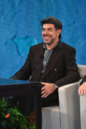IPA89573950 - Milan, TV Show Che Tempo Che Fa - Nove. Pictured: Pierfrancesco Favino  Copyright: xTe-Cox xComi Terenghix IPA89573950