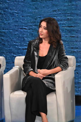 IPA89573874 - Milan, TV Show Che Tempo Che Fa - Nove. Pictured: Cecilia Sala  Copyright: xTe-Cox xComi Terenghix IPA89573874