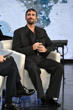 IPA89573995 - Milan, TV Show Che Tempo Che Fa - Nove. Pictured: Marco Mengoni  Copyright: xTe-Cox xComi Terenghix IPA89573995