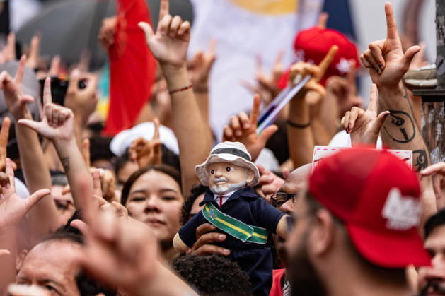 October 11, 2026, Sao Paulo, Sao Paulo, Brasil: SoÂ£o Paulo, Brazil. 11 Oct 2026. The president of Brazil, Luiz InoÂ¡cio Lula da Silva (PT), takes part in a rally with supporters in SoÂ£o Paulo, Brazil, on October 11, 2026. Sao Paulo Brasil - ZUMAl146 20261011_aaf_l146_024 Copyright: xPauloxLopesx