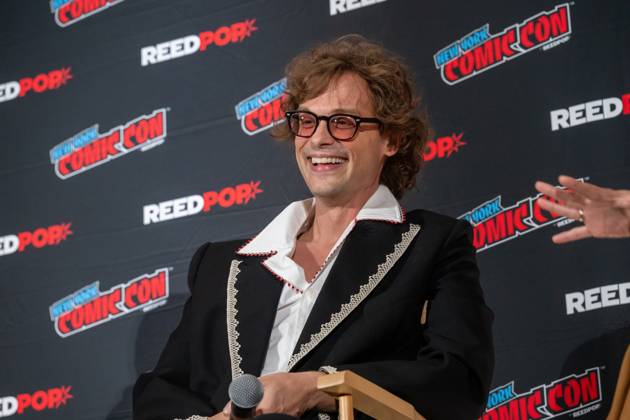 October 11, 2026, New York, New York, United States: Matthew Gray Gubler speaks at a panel discussion for CBS s new crime-solving drama EINSTEIN!.during New York Comic Con 2026 at The Jacob K. Javits Convention Center on October 11, 2026 in New York City. New York United States - ZUMAs197 20261011_aaa_s197_390 Copyright: xRonxAdarx