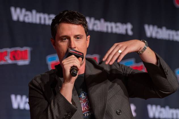 October 11, 2026, New York, New York, United States: Shane Harper speaks at a panel discussion for CBS new series NCIS: NEW YORK.during New York Comic Con 2026 at The Jacob K. Javits Convention Center on October 11, 2026 in New York City. New York United States - ZUMAs197 20261011_aaa_s197_459 Copyright: xRonxAdarx