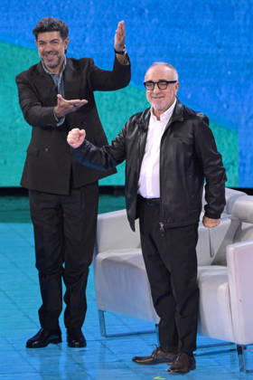foto Mario Romano IPP Milano 11 10 2026 Trasmissione televisiva: -Che Tempo Che Fa- nella foto gli attori Silvio Orlando e Pierfrancesco Favino Italy Photo Press - World Copyright Che Tempo Che Fa