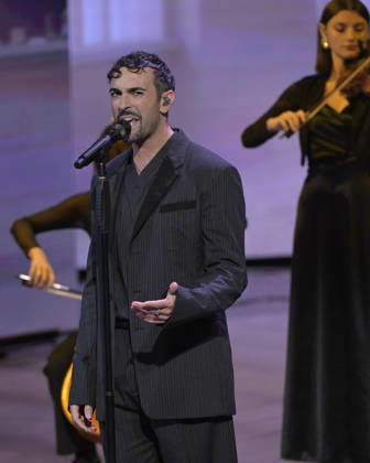 foto Mario Romano IPP Milano 11 10 2026 Trasmissione televisiva: -Che Tempo Che Fa- nella foto il cantante Marco Mengoni Italy Photo Press - World Copyright Che Tempo Che Fa