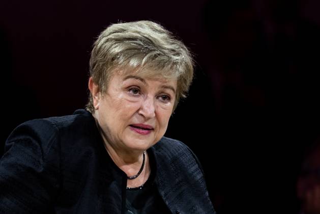 The IMF–World Bank Group Annual Meetings 2026 in Bangkok, Thailand. – 12 Oct 2026 Kristalina Georgieva, the International Monetary Fund (IMF) Managing Director, speaks at the World Bank Group s flagship forum, Small AI: More and Better Jobs, during the IMF–World Bank Group Annual Meetings 2026. The IMF–World Bank Group Annual Meetings 2026 will take place at the Queen Sirikit National Convention Center in Bangkok from October 12-18, 2026, drawing over 15,000 delegates from 191 member countries as Thailand hosts this prestigious event for the first time in 35 years. Bangkok Thailand Copyright: xPeeraponxBoonyakiatx xSOPAxImagesx Peerapon-Boonyakiat-1458122
