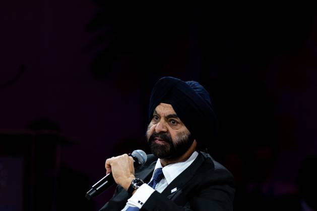 The IMF–World Bank Group Annual Meetings 2026 in Bangkok, Thailand. – 12 Oct 2026 Ajay Banga, President of the World Bank, speaks at the World Bank Group s flagship forum, Small AI: More and Better Jobs, during the IMF–World Bank Group Annual Meetings 2026. The IMF–World Bank Group Annual Meetings 2026 will take place at the Queen Sirikit National Convention Center in Bangkok from October 12-18, 2026, drawing over 15,000 delegates from 191 member countries as Thailand hosts this prestigious event for the first time in 35 years. Bangkok Thailand Copyright: xPeeraponxBoonyakiatx xSOPAxImagesx Peerapon-Boonyakiat-1458126