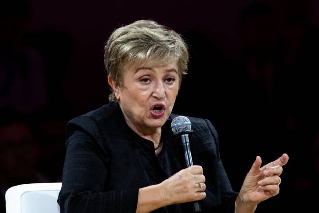 The IMF–World Bank Group Annual Meetings 2026 in Bangkok, Thailand. – 12 Oct 2026 Kristalina Georgieva, the International Monetary Fund (IMF) Managing Director, speaks at the World Bank Group s flagship forum, Small AI: More and Better Jobs, during the IMF–World Bank Group Annual Meetings 2026. The IMF–World Bank Group Annual Meetings 2026 will take place at the Queen Sirikit National Convention Center in Bangkok from October 12-18, 2026, drawing over 15,000 delegates from 191 member countries as Thailand hosts this prestigious event for the first time in 35 years. Bangkok Thailand Copyright: xPeeraponxBoonyakiatx xSOPAxImagesx Peerapon-Boonyakiat-1458129