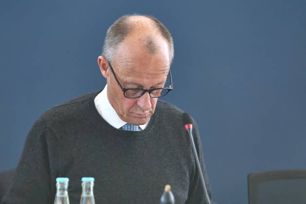 Berlin, Deutschland, 12.10.2026: Konrad-Adenauer-Haus: CDU-Bundesvorstandssitzung: Bundeskanzler Friedrich Merz (CDU) Copyright: xdtsxNachrichtenagenturx dts_138229