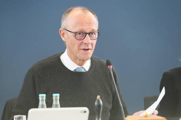 Berlin, Deutschland, 12.10.2026: Konrad-Adenauer-Haus: CDU-Bundesvorstandssitzung: Bundeskanzler Friedrich Merz (CDU) Copyright: xdtsxNachrichtenagenturx dts_138233