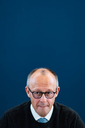 Bundeskanzler Friedrich Merz zu Beginn der Bundesvorstandssitzung im Rahmen der Präsidiumsklausur;Präsidiumsklausurtagung der CDU Deutschlands in Berlin, Oktober 2026, Berlin Berlin Deutschland Konrad-Adenauer-Haus