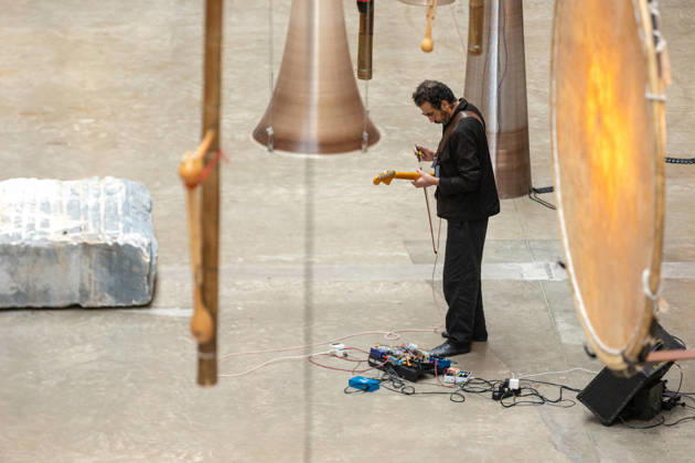 Hyundai Commission: Tarek Atoui at Tate Modern, London, UK 12 October 2026 Hyundai Commission: Tarek Atoui, a new site-specific installation in the Turbine Hall at Tate Modern, London, UK, on 12 October 2026. The large-scale work by Lebanese artist and composer Tarek Atoui blends music, technology, sculpture and performance, exploring and challenging perceptions of sound, and is open to the public from 13 October 2026 until 11 April 2027., Credit:PETE SPELLER Avalon Copyright: xPETExSPELLERx xAvalonx 1142577345