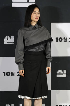 ˜Paradise Lost™ director, cast attend press conference in Seoul South Korean actor Kim Hyun-joo poses for photos during a media press conference for the movie Paradise Lost in Seoul, South Korea, on October 12, 2026. The psychological thriller film follows a mother who copes with loss through an AI version of her missing son, only to face confusion and tension when her real son mysteriously reappears after nine years. Seoul South Korea  Copyright: xMatrixxImagesx xJungxUi-Chelx