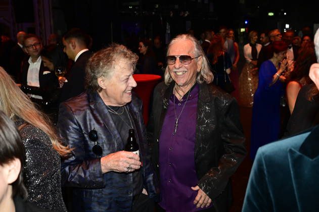 Dieter Quaster Hertrampf und Peter Taudte bei der 18. Hope Gala 2026 im Schauspielhaus. Dresden, 10.10.2026 Copyright: xMatthiasxWehnertx