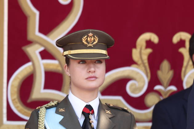 October 12 Parade for Hispanic Heritage Day Princess Leonor during the solemn ceremony honoring the national flag and the military parade for October 12, Hispanic Heritage Day, in Plaza de Cánovas del Castillo, on October 12, 2026, in Madrid, Spain. The events begin with the raising of the flag and are followed by a tribute to those who gave their lives for the country. Subsequently, the military air and ground parades begin. Approximately 4,400 members of the Armed Forces, the security forces, and various civilian public institutions are participating this year in the parade presided over by the King and Queen. The aerial parade featured 50 fighter, training, and transport aircraft, as well as around 30 helicopters. On the ground, some 14 Copyright: xEduardoxParrax 7840747