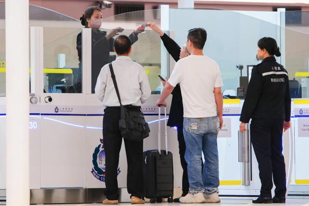 HONG KONG-DAILY HUANGGANG-PORT-OPENING Passengers depart Hong Kong through the redeveloped Huanggang Port on October 12, 2026, as the new port officially begins providing round-the-clock passenger clearance services between Hong Kong and Shenzhen. (Photo by Zulu Lo TMHK via Nexpher Images) Hong Kong