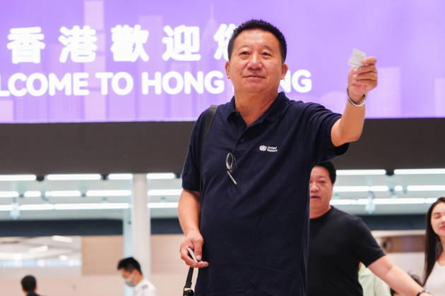 HONG KONG-DAILY HUANGGANG-PORT-OPENING Passengers arrive in Hong Kong through the redeveloped Huanggang Port on October 12, 2026, the first day of operations under the new collaborative inspection and joint clearance system. (Photo by Zulu Lo TMHK via Nexpher Images) Hong Kong