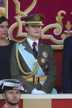 Spanish King Felipe VI and Queen Letizia with Princess Leonor de Borbon and Princess Sofia de Borbon attending a military parade during the known as Dia de la Hispanidad, Spain s National Day, in Madrid, on Monday 12, October 2026 Cordon Press 