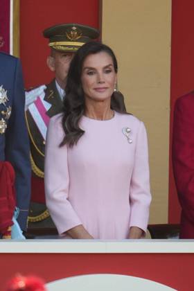 Spanish King Felipe VI and Queen Letizia with Princess Leonor de Borbon and Princess Sofia de Borbon attending a military parade during the known as Dia de la Hispanidad, Spain s National Day, in Madrid, on Monday 12, October 2026 Cordon Press 