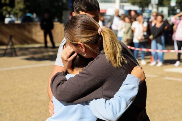 News Brief: Lakanal Middle School in Aubagne PHOTOPQR LA PROVENCE Gilles BADER Marseille October 12, 2026 News Brief: Lakanal Middle School in Aubagne A middle school student shot a teacher and the principal On October 12, 2026, the principal of a middle school in Aubagne, Bouches-du-Rhône, France, and a teacher were wounded by a hunting rifle shot fired by a student who had entered the school armed with a shotgun. Marseille, BDR, France  Copyright: xPHOTOPQR LAxPROVENCE MAXPPPxGillesxBADERx 20261012PVL0446 20261012PVL0446