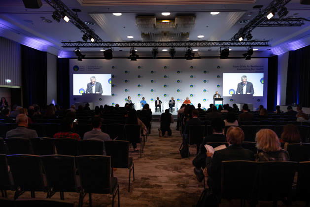 World Health Summit 2026 Weltgesundheitsgipfel 2. Tag Deutschland, Berlin am 12. Oktober 2026: Veröffentlichung des Abschlussberichts (Capstone Insights Report) des Global Preparedness Monitoring Board (GPMB). Launch of the GPMB Capstone Insights Report Getting Ahead of Pandemic Risk: Insights from Eight Years of Global Monitoring. Im Bild: Dr. Bruce Aylward Weltgesundheitsorganisation (WHO) Seniorberater des WHO-Generaldirektors World Health Organization (WHO) Senior Advisor to the WHO Director-General.