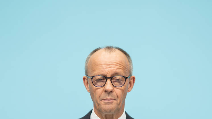 Bundeskanzler Friedrich Merz bei der Abschlusspressekonferenz;Präsidiumsklausurtagung der CDU Deutschlands in Berlin, Oktober 2026, Berlin Berlin Deutschland Konrad-Adenauer-Haus