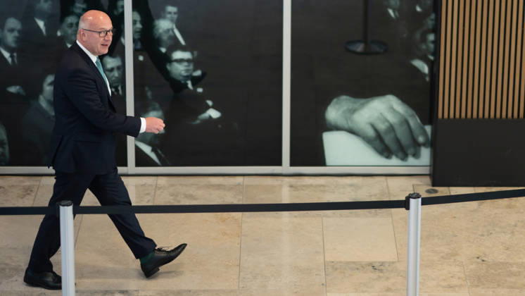 Regierender Bürgermeister von Berlin, Kai Wegner, im Konrad-Adenauer-Haus;Präsidiumsklausurtagung der CDU Deutschlands in Berlin, Oktober 2026, Berlin Berlin Deutschland Konrad-Adenauer-Haus