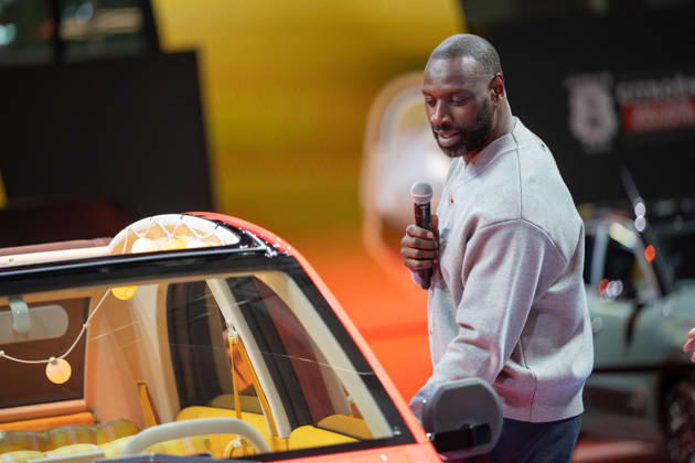 Paris Motor Show Citroen Press Conference - Paris AJ French actor Omar Sy during the 91st edition of the international Paris Motor Show (Mondial de l’auto) at the Porte de Versailles in Paris on October 12, 2026. Photo by Alexis Jumeau ABACAPRESS.COM Paris France  Copyright: xJumeauxAlexis ABACAx