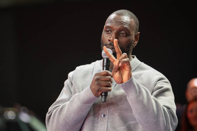 Paris Motor Show Citroen Press Conference - Paris AJ French actor Omar Sy during the 91st edition of the international Paris Motor Show (Mondial de l’auto) at the Porte de Versailles in Paris on October 12, 2026. Photo by Alexis Jumeau ABACAPRESS.COM Paris France  Copyright: xJumeauxAlexis ABACAx
