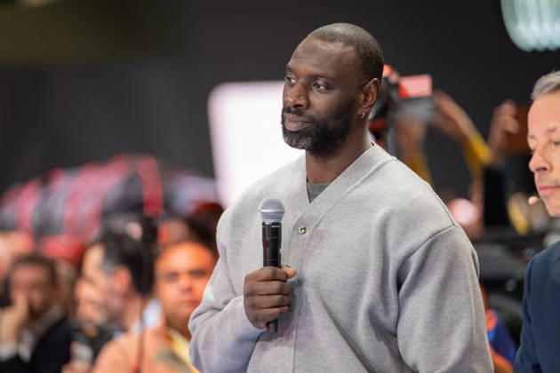 Paris Motor Show Citroen Press Conference - Paris AJ French actor Omar Sy during the 91st edition of the international Paris Motor Show (Mondial de l’auto) at the Porte de Versailles in Paris on October 12, 2026. Photo by Alexis Jumeau ABACAPRESS.COM Paris France  Copyright: xJumeauxAlexis ABACAx