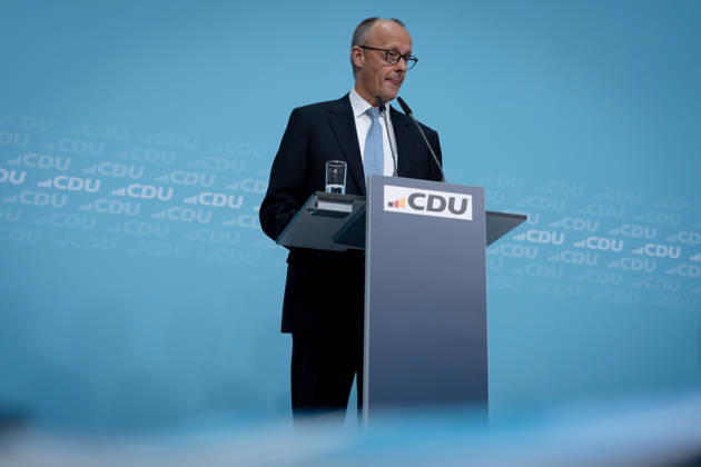 Berlin, Konrad-Adenauer-Haus, CDU Berlin, Konrad-Adenauer-Haus, CDU, Präsidiumsklausurtagung, Bundesvorstandssitzung, Friedrich Merz, Bundeskanzler Berlin Berlin GER