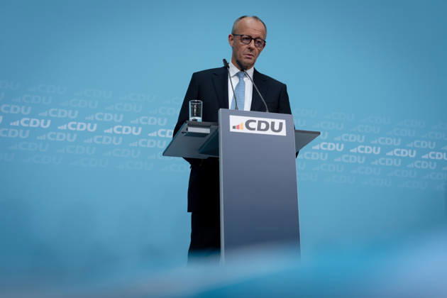 Berlin, Konrad-Adenauer-Haus, CDU Berlin, Konrad-Adenauer-Haus, CDU, Präsidiumsklausurtagung, Bundesvorstandssitzung, Friedrich Merz, Bundeskanzler Berlin Berlin GER
