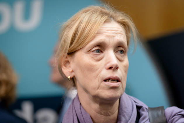 Berlin, Konrad-Adenauer-Haus, CDU Berlin, Konrad-Adenauer-Haus, CDU, Präsidiumsklausurtagung, Bundesvorstandssitzung, Karin Prien, Bundesministerin, Stellvertretende Bundesvorsitzende Berlin Berlin GER